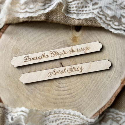 Drewniana tabliczka podłużna (dowolny grawer)