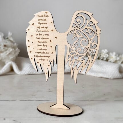 Stojak skrzydełka baza do aniołka, MODLITWA
