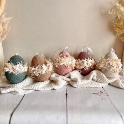 Pisanki Wielkanocne w stylu Boho, ZESTAW